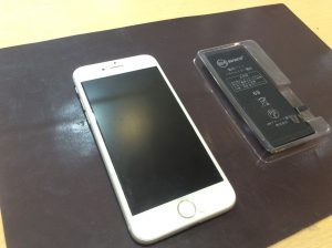  iPhone 6s バッテリー交換