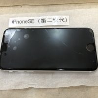 iPhoneSE2　ガラス割れ