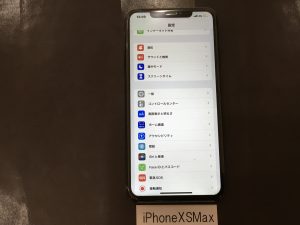 iPhone XSMax 液晶画面修理