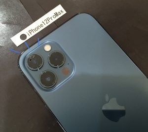 iPhone12ProMax  背面ガラスレンズ交換