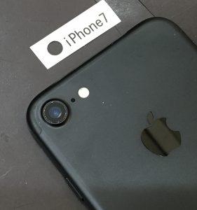 iPhone 7 背面カメラレンズ修理