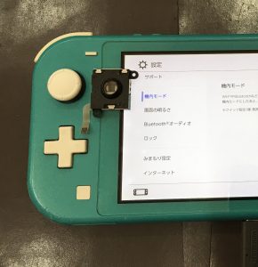 Nintendo SwitchLite 左スティック交換