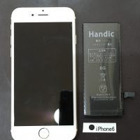 iPhone6 バッテリー交換