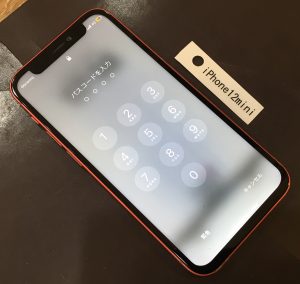 iPhone12mini　バッテリー交換