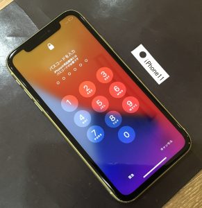 iPhone11 液晶画面修理