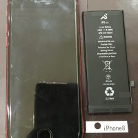 iPhone8 バッテリー交換