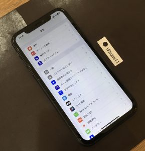 iPhone 11 液晶画面&バッテリー交換