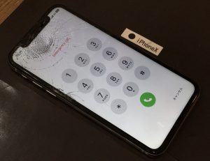 iPhone X 液晶画面修理