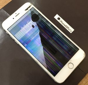 iPhone6SPlus 画面修理(重度)