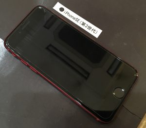 iPhoneSE(第3世代) 画面修理(重度)