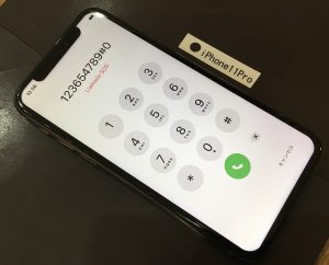 iPhone 11Pro 画面修理(重度)