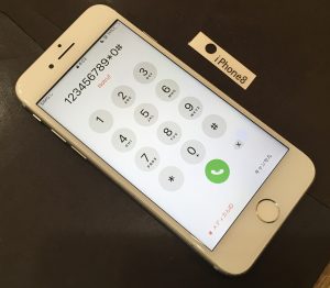 iPhone8 画面修理(重度)