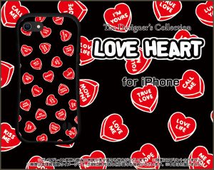 ハイブリッドケース　LOVE ハート