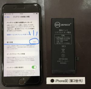 iPhone (第3世代) バッテリー交換